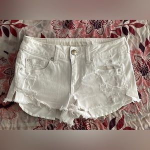 AEO Shorties Distressed